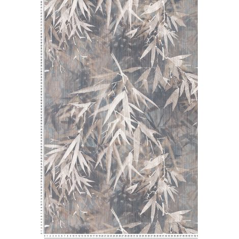 Papier peint Jungle Bleu Folium Montecolino (1/3)