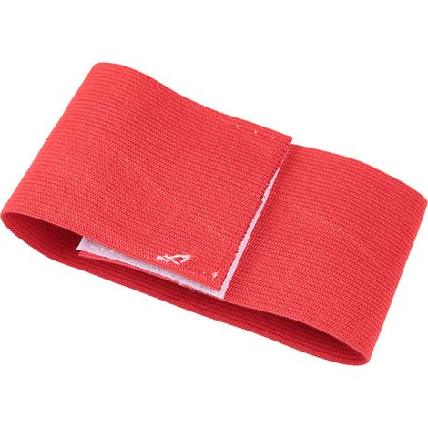 Brassards de Football Réglables pour Enfants et Adultes - Rouge (Accessoire Sportif Extérieur) (1/5)
