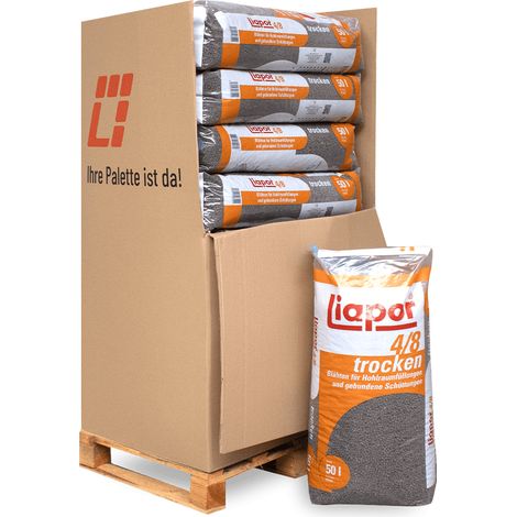 Liapor Blähton Fein Schüttung 50l x 13 Sack 650l (1/5)