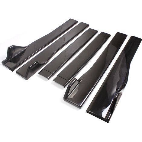 Modification de la voiture : amélioration des jupes latérales en trois sections de 2,2 mètres avec des jupes latérales en forme de lame, un petit kit carrosserie, un aileron divisé et une pelle latéra (1/5)