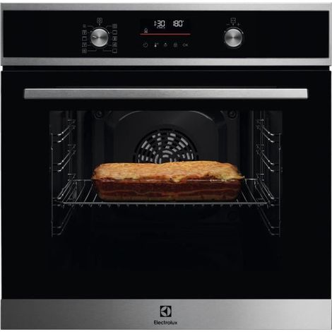 Four encastrable Electrolux EOF6P56BX 65 L SurroundCook® Pyrolytique Inox/Verre Noir (1/5)