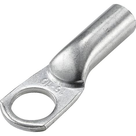 TRU COMPONENTS TC-12885900 Cosse de câble tubulaire 180 ° M10 16 mm² Ø du trou: 10 mm 1 pc(s) (1/2)