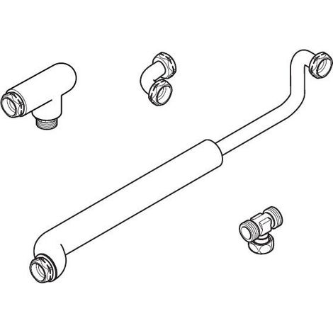 Vaillant Set di circolazione senza pompa per VSC/VCC/ VSCS 4-5, uniTOWER, 0020170502