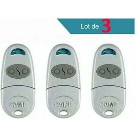 Original Came TOP432NA remote control, 3 pieces. Fixed code frequency 433.92 MHz, TOP432NA.