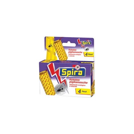 ROTOLINI ANTIMOSCHE SF- - conf.da pz.4 - 5 pezzi SPIRA