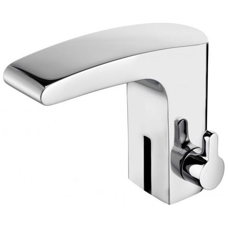 Mélangeur lavabo Keuco Elegance 51611, capteur et maille, sans déchets, chromé - 51611010101