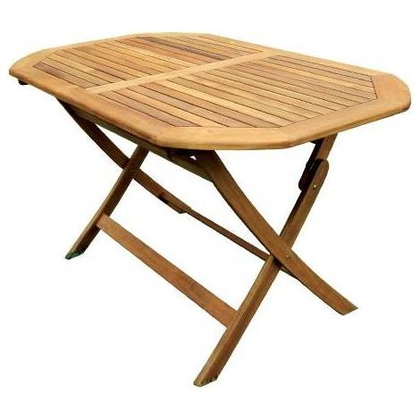 TAVOLO LEGNO OVALE PIEGHEVOLE CM 120X75X72