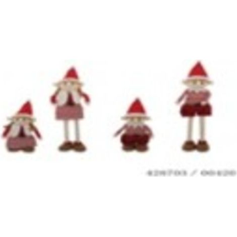 2ASS ELFOS DE PIE CABEZA FEUTRI - Feeric lights & christmas