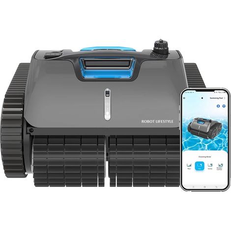 Robot aspirapolvere per piscine, funzionamento senza fili, controllo tramite app intelligente, C1Pro (110-240V) (1/2)