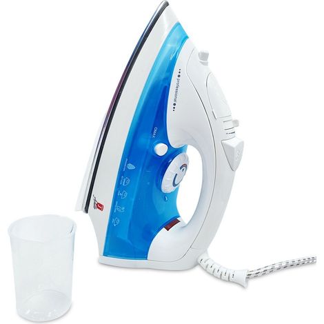 Plancha de vapor ACHILLE DY286 2000W con depósito para agua y botón para vapor (1/5)