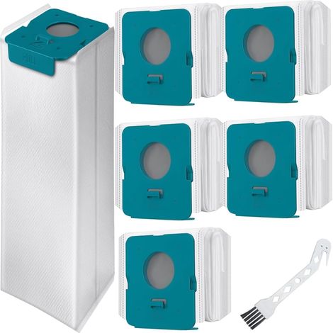 6PCS VCA-ADB953 Sacs à poussière pour Samsung bespoke Jet aspirateur balai sans fil Accessoires de station de nettoyage tout-en-un, sacs de remplacement de grande capacité 2,5 L (1/5)