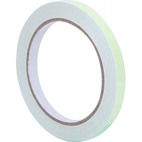 Nastro adesivo verde brillante 10mm x 10m nastro riflettente in ecologico, ignifugo, nastro di sicurezza resistente al fuoco, nastro adesivo, luminoso del suolo e di segnalazione (1/5)