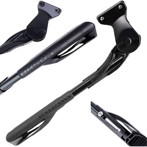Béquille arrière (18 mm) 24-29 pouces, jusqu'à 35 kg, vélo électrique Ursus Wave DO en aluminium (1/5)