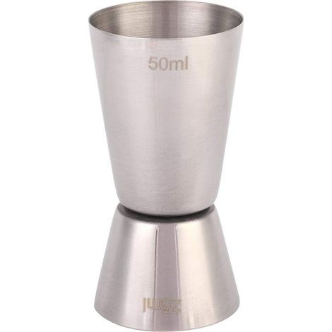 Double jigger mesure vin 304 acier inoxydable – bar barman – grande taille (1/5)