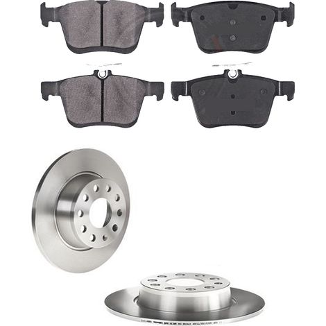 KIT FRENI POSTERIORI compatibile con SEAT ATECA (KH7,KHP) - DISCHI + PASTIGLIE OEM: P 85 125 / 18117 , 18589 /SOSTITUZIONE DIRETTA/BASSA POLVERE/SILENZIOSO (1/5)