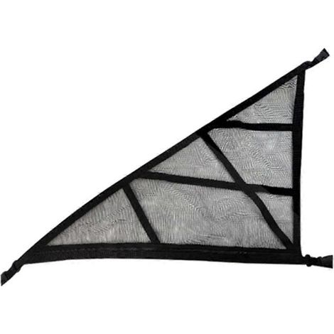 Filet de chargement triangulaire pour plafond de voiture 88x59x110cm, poche de charge robuste ( ) (1/4)