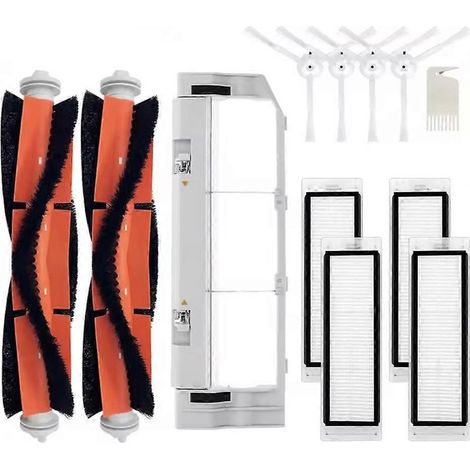 Accessoires et pièces détachées pour balais à franges Roborock S5, S5 Max, S6 MaxV, S6 Pure, E4, E5, S51, S52, S55 : brosse latérale, filtre et pièces de rechange. (1/5)
