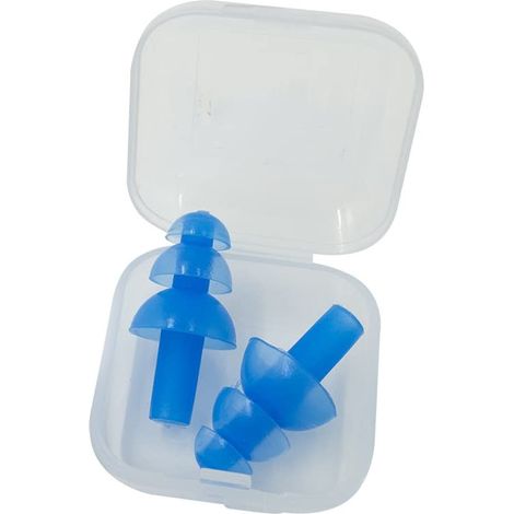 Bouchons D Oreilles Natation - Silicone Medical - Etanches Pour Piscine Douche - 6 Paires (1/5)