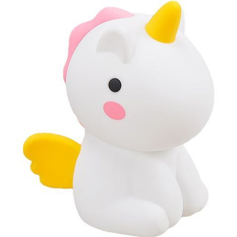 Filiyano-Lumières à glissière licorne colorées, rechargeables par USB, mignonnes lumières en silicone (1/5)
