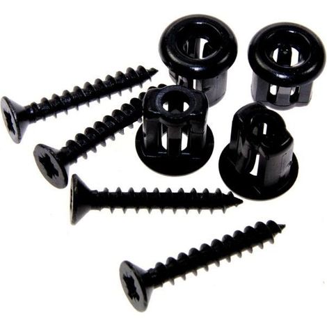 Kit de 4 vis et 4 douilles pour four encastrable – Fixation porte sécurisée – Compatible Electrolux et AEG – Référence 50293036005