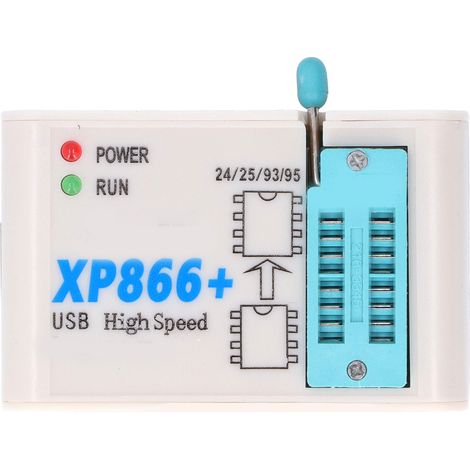 Programmateur de mémoire flash SPI haute vitesse 24 25 93, kit de module adaptateur de test de programmation de puce BIOS (1/5)