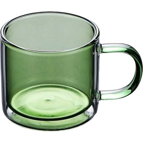 Lot de 8 tasses à café en verreVerrerie isotherme pour grand format expresso, latte et cappuccino (1/5)