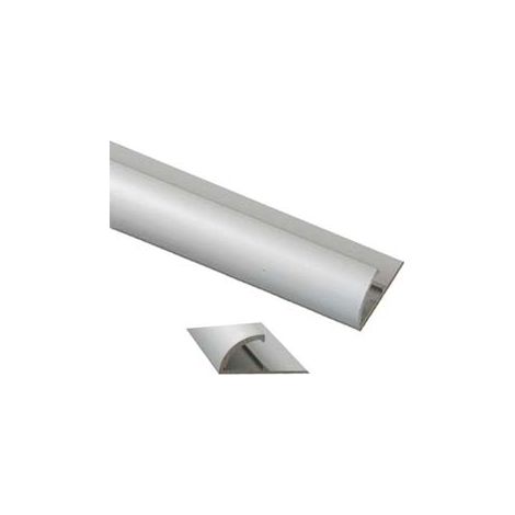 PIAGGIA ADESIVA PAVIMENTO FERMA PASSATOIA IN ALLUMINIO ARGENTO  cm.73x26