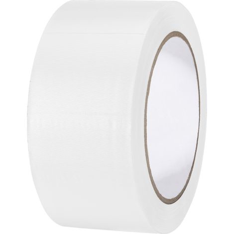 TOOLCRAFT 832450W-C 832450W-C PVC-Klebeband  Weiß (L x B) 33 m x 50 mm 1 St.