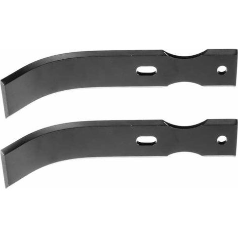 Couteaux fraises universels reversibles type bineur 210 mm la paire