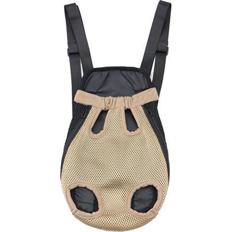 Sac à Dos Transporteur Pour Animaux - Maille Respirante - Ajustable Devant Poitrine - Pour Chats et Chiens - 1 Pièce (1/5)