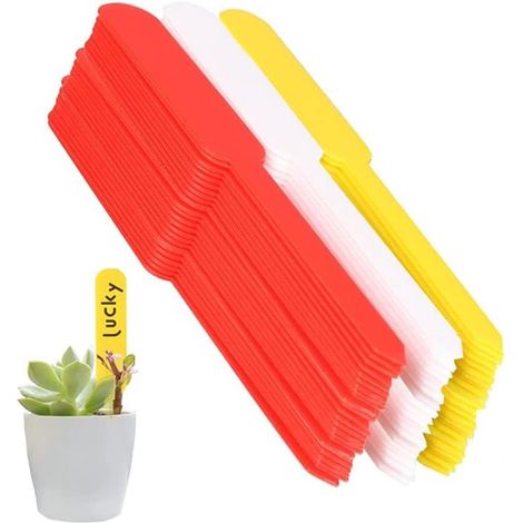 300 Pflanzenetiketten Saatgutetiketten Gartenetiketten mehrfarbige Pflanzenstecker geeignet für Pflanzen Blumen Gemüse Terrassen Gärten und (1/5)