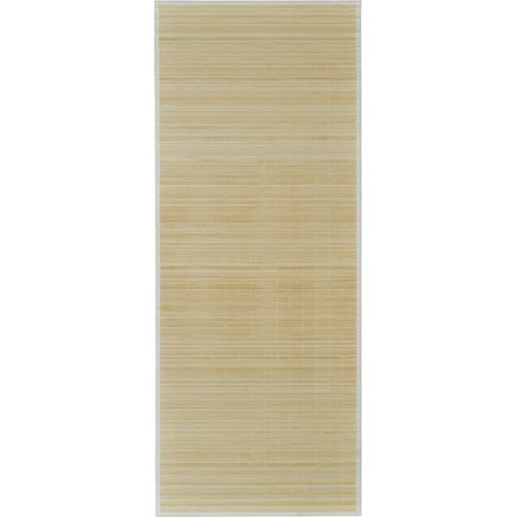 Maison Exclusive - Teppich Bambus Natur Rechteckig 80x200 cm