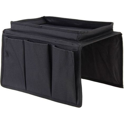 Sofa-Armlehnen-Organizer, Sofa-Organizer mit Ablagefach, Fernbedienung und Halterung für Handy, Buch und Zeitschriften (1/5)