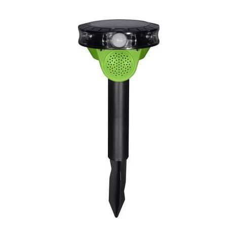 Gardigo Solar Vogel repelente solar para aves negro verde