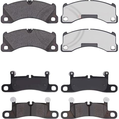 KIT PASTIGLIE FRENO ANTERIORI E POSTERIORI compatibile con VOLVO S60 III (224) / PASTIGLIE FRENANTI AUTO OEM P 86 027  P 86 028,P 86 029  P 86 030 / SOSTITUZIONE DIRETTA / BASSA POLVERE / SILENZIOSO