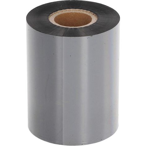 Ruban de transfert thermique pour imprimantes d'étiquettes, d'autocollants et de codes-barres, accessoire d'imprimante, 80 mm x 300 m / 3,15 pouces