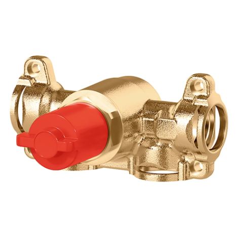 Dispositif d'arrêt général contrôlable (bouton rouge) Caleffi 359193 Oro