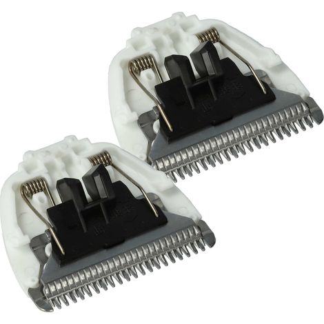 vhbw 2x Scherkopf Ersatz für Panasonic WER9714Y, WER9714 für Rasierer Weiß