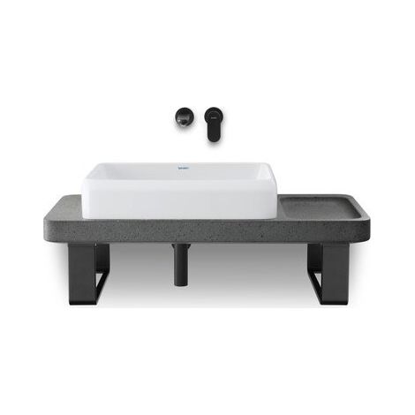 DURAVIT D4800600 QTG WT support de console non encastré blanc brillant (1/3)