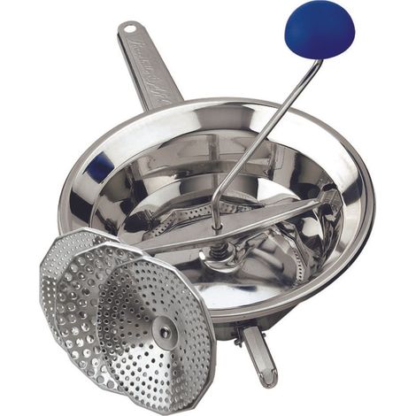 PASSAVERDURA IN ACCIAIO INOX 18/10  ø cm.20    OMAC