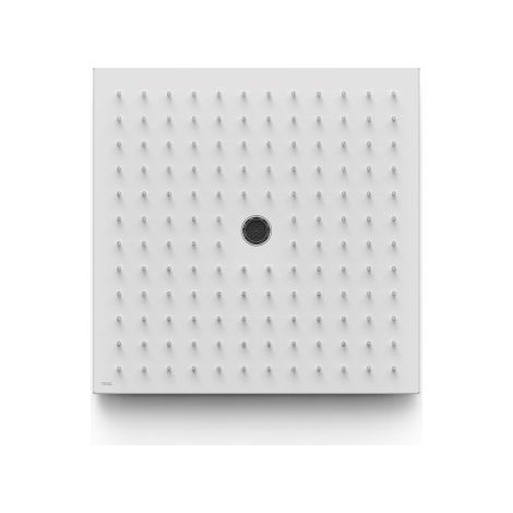 Pommeau de douche encastré au plafondAvec 2 types de jet Blanc mat - TRES 13495102BM