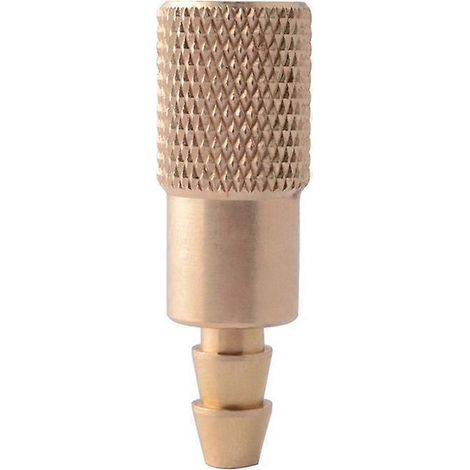 Raccord de valve de gonflage de pneu de voiture en laiton de 6 mm, mandrin de pompe à air, accessoire de clip de valve (1/4)