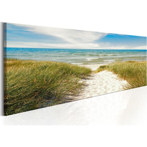 Tableau Imprimé "Solace of the Sea" 50 x 150 cm (1/2)