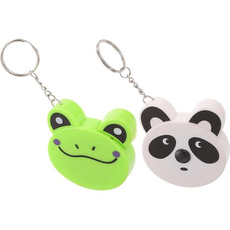 2 mini mètres ruban, ABS, rétractable, pour bureau et poche (1/5)