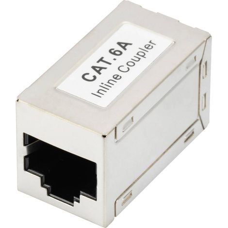 Adaptateur réseau blindé DIGITUS RJ-45x2 cat.6A (1/4)
