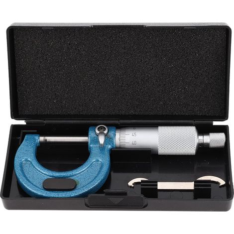 Micromètre laser 0‑25mm acier carbone mesure extérieure spirale avec dispositif de blocage (1/5)