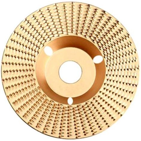 1Pc Disque Bois Meuleuse 125mm, Plat Style Disque Abrasif en Bois, Disques de Meulage du bois en Carbure de Tungstène pour Façonner, Meuler et Couper. Roues pour Meuleuse d'angle