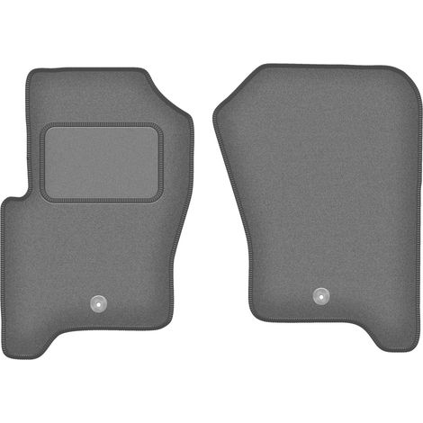 Alfombrillas delanteras para Land Rover Discovery III SUV 7 plazas (2004-2009) grafito (1/5)