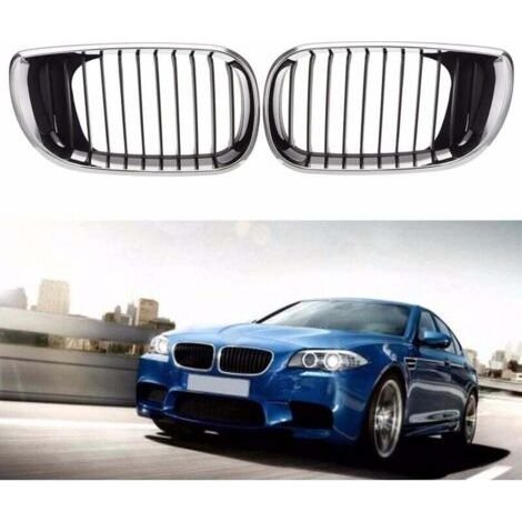 Paire Calandre Grille Avant Pare-chocs 4-Portes pour BMW E46 3-Series 02-05 (1/4)