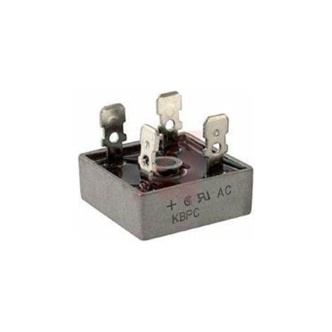 Pont redresseur 100v 25a Faston 28x28mm Kbpc2501